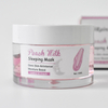 Custom Peach Milk Sleeping Mask Skincare to Soothe Skin for Overnight Glow and Moisture Protection