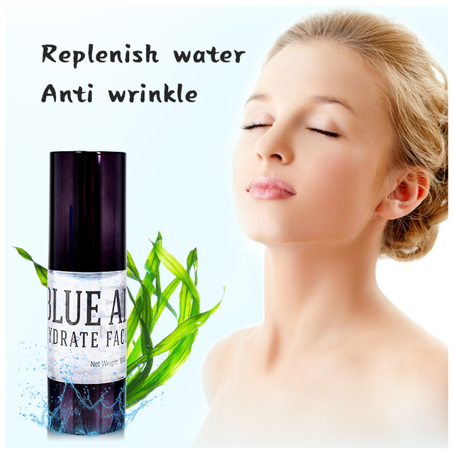 Custom Aloe Vera Spirulina Hyaluronic Acid Smoothing and Firming Skin Serum