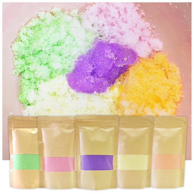 210G Rose Tea Foot Jelly Pedicure Soak Foot Care By LIRAINHAN 