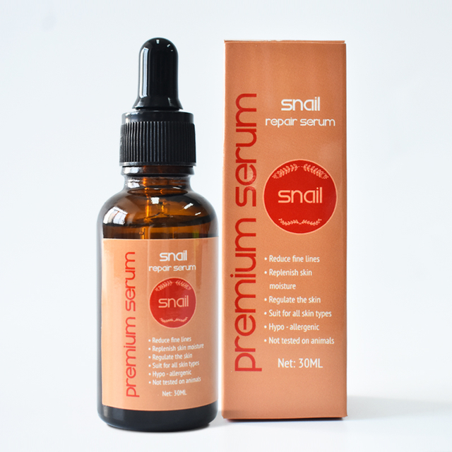 OEM ODM Snail Mucin Power Repairing Hydrating Essence Serum For Face For Dull And Damaged Skin, Anti-Aging & Discoloration Correcting