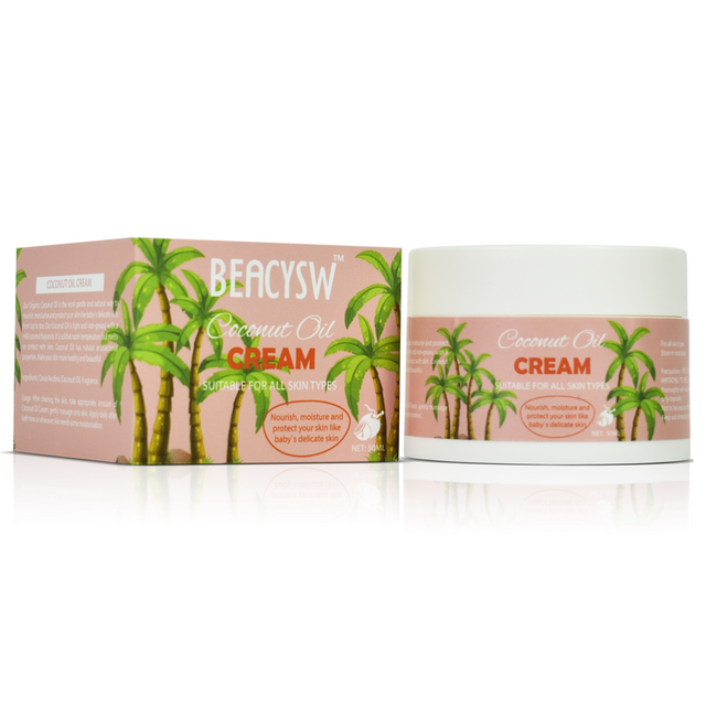 OEM ODM Coconut Oil Moisturizing Cream Coconut Oil Cream for Face Body Hair