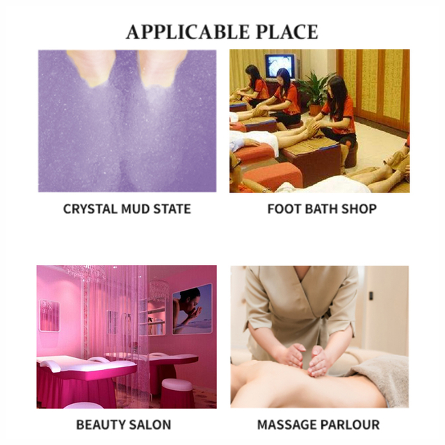 OEM ODM 5 IN 1 Green Tea Foot Jelly&Salt Set,Foot Soak+Sugar Scrub+Foot Salt Scrub+Foot Mask+Foot Cream