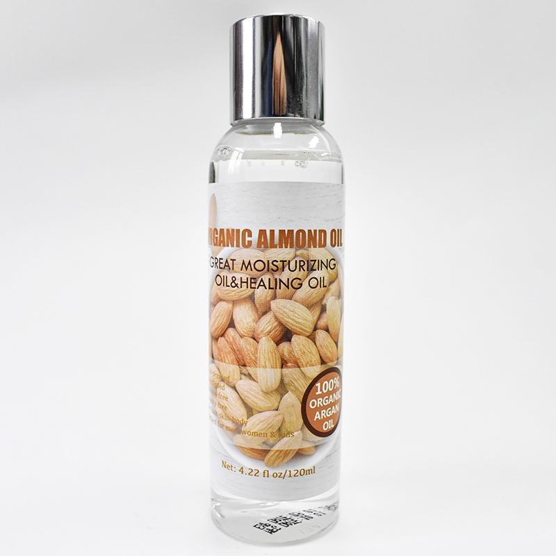 Factory Custom Organic Face and Body Almond Oil for Dry Skin, Hair, Hands, Cuticles and Nails Care