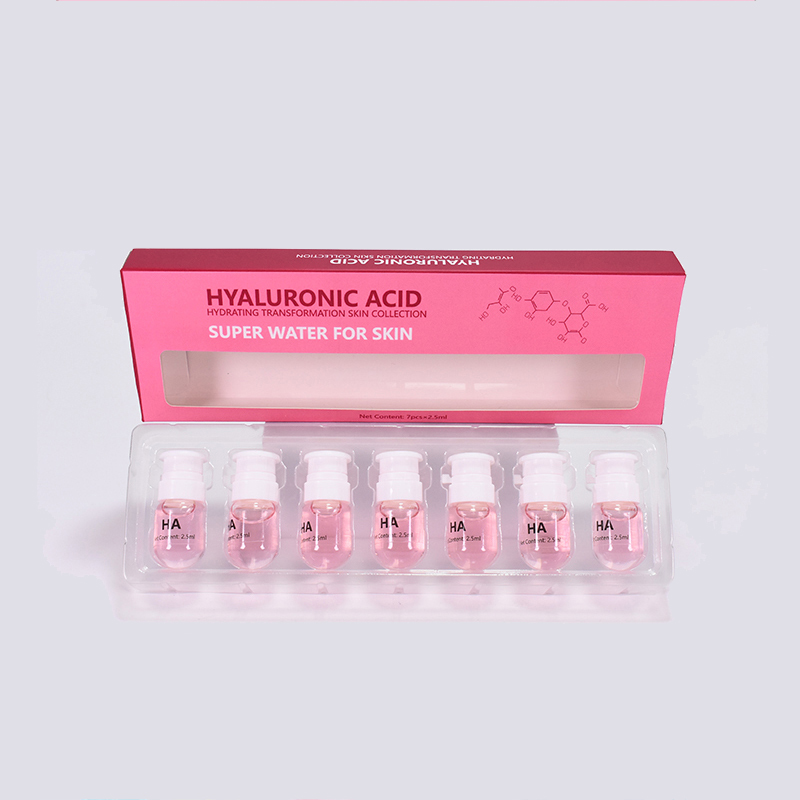 Factory Custom Face Moisturizer Anti Aging Ampoule Concentrates Moisturizing Hyaluronic Acid Serum Ampoule