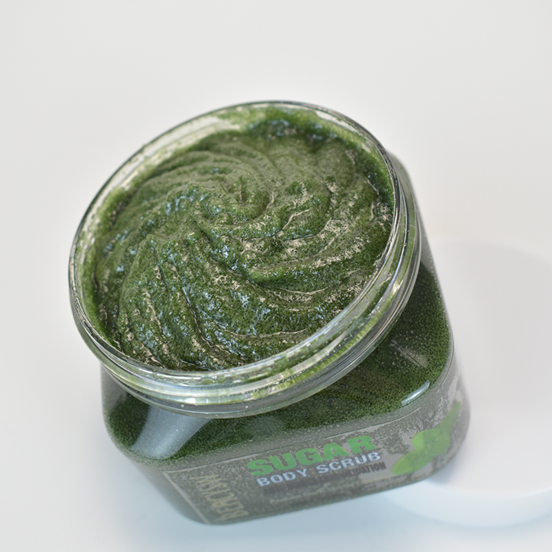 Private Label Mint Natural Exfoliating Whitening Organic Body Scrub
