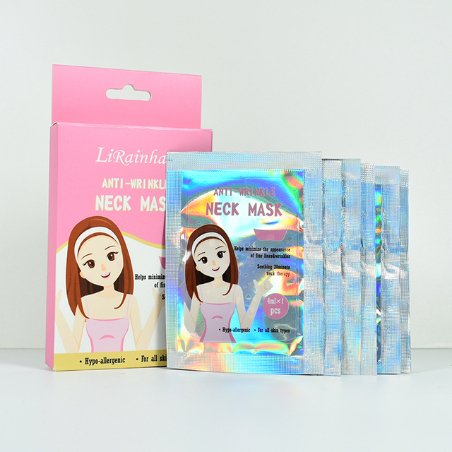 Firming Nourishing Anti Wrinkle Beauty Neck Facial Mask Skincare