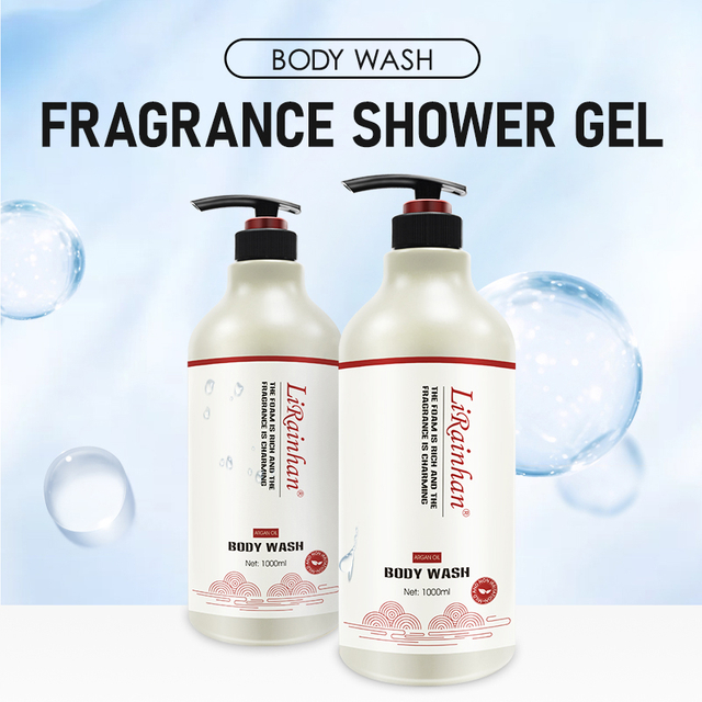 Factory Jasmine Flower Extract Grapefruit Leaf Aromatic Smoothing Body Wash Shower Gel