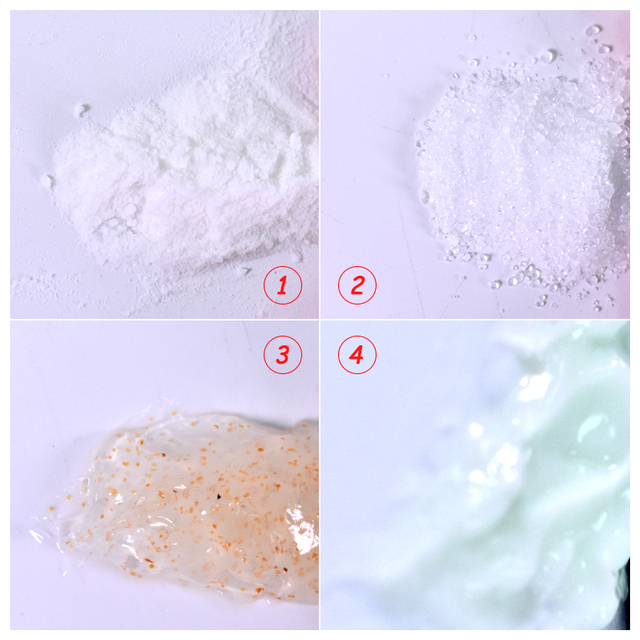 Private Label Hand Purify Sparking Crystal+Purify Sparking Activator+Walnut Scrub+ Moisturizing Cream Shea butter Hand Set