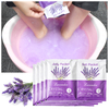 Custom Relax Relieve Skin Stress Soothe Lavender Jelly Foot Spa Exfoliate Detoxify Foot Soak