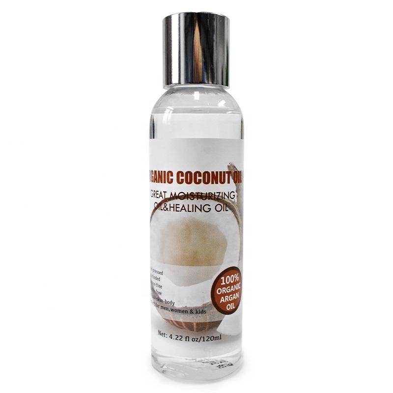 Factory Custom Naturals Organic Fractionated Coconut Oil For Moisturizing Hair & Body Oil, Carrier Oil