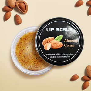 Custom logo All Naturals Lip Brightening Almond Creme for Dry Cracked Lips 