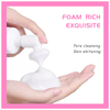 Factory Custom Peach Foam Skincare Face Wash Facial Foaming Cleanser