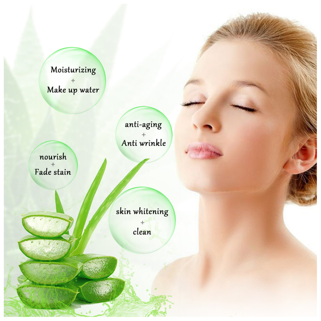 Private Label Natural Aloe Vera Anti Aging Lotion with Organic Aloe Vera Gel, Vitamin E Oil, Centella asiatica extract, Nicotinamide