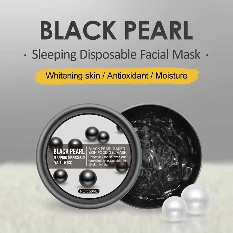 Restoring & Rejuvenating Black Pearl Renew Face Sleeping Mask By Private Label
