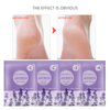 OEM ODM Foot Jelly Soak+ Salt Scrub+Mud Mask+Moisturizing Cream 4 Steps Lavender Foot Care Set