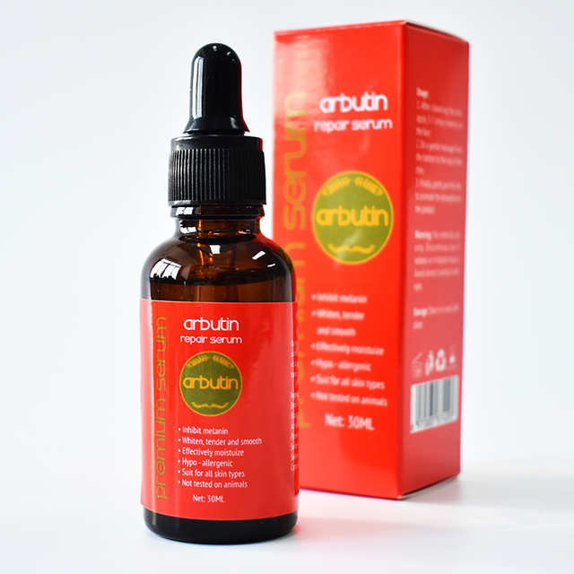 OEM ODM Dark Spots Removal Anti-pigmentation Arbutin Serum For Men & Women to Remove Blemishes, Acne Marks & Tanning