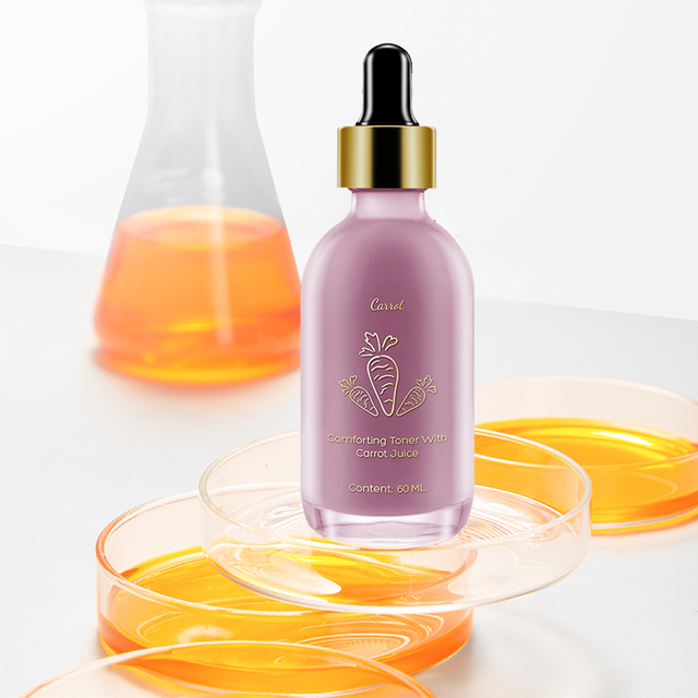 Carrot Toner -Daily Skincare Routine for Skin Balancing, Exfoliating, Skin Soothing and Acne Relief By LIRAINHAN