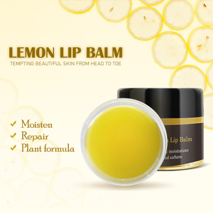 Custom logo Natural Lemon Honey Unscented Rescue Lip Balm 