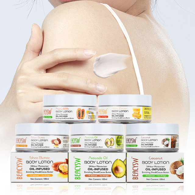 OEM Private Label Vegan Lightening Moisturizing Skin Cream Whitening Body Lotion