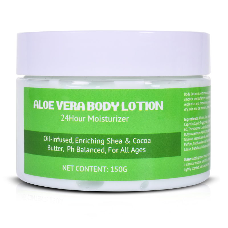 Private Label Intensive Care Body Lotion for Soothing Hydration Lotion Made with Aloe Vera Extract to Refresh Dehydrated Skin 