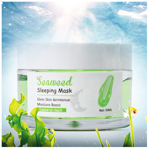 Custom Deep Hydration Overnight Moisturizer Seaweed Wash-Free Sleeping Mask