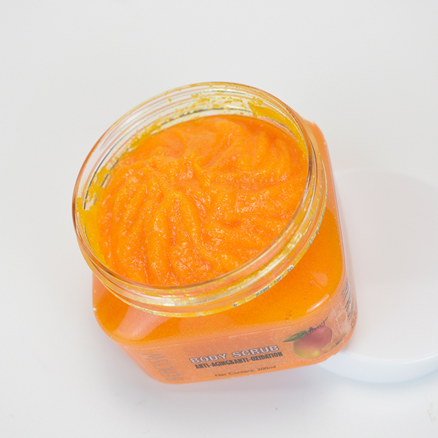Private Label Mango Natural Exfoliating Whitening Organic Body Scrub
