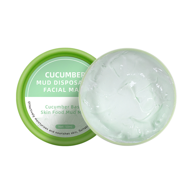 Exfoliating, Deep Cleansing, Clarifying Cucumber Mud Facial Mask 50ml By LIRAINHAN