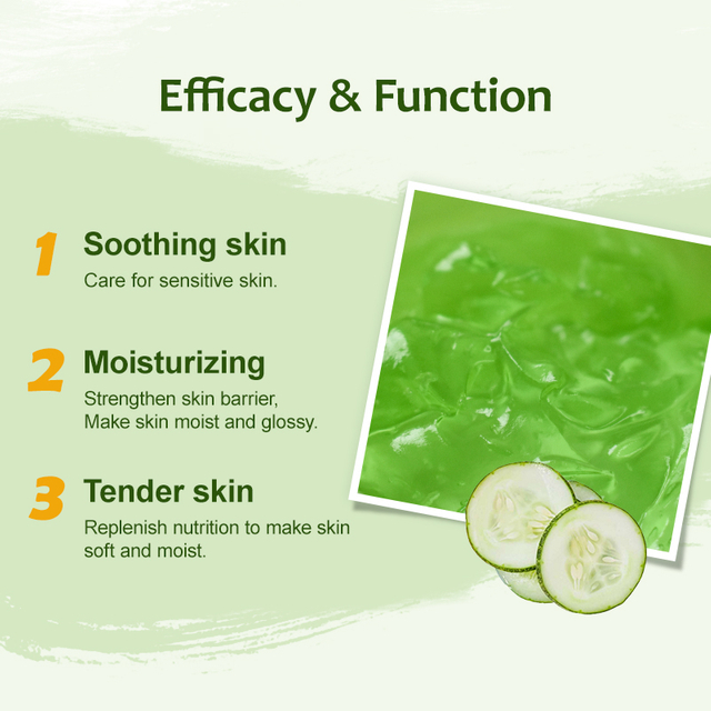 Moisturizing Cucumber Sleeping Disposable Facial Mask 50ml By LIRAINHAN