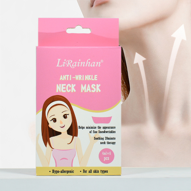 Firming Nourishing Anti Wrinkle Beauty Neck Facial Mask Skincare