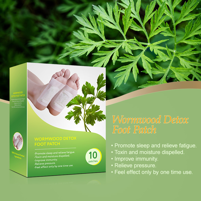 Factory Wholesale Wormwood Detox Foot Thermal Patch