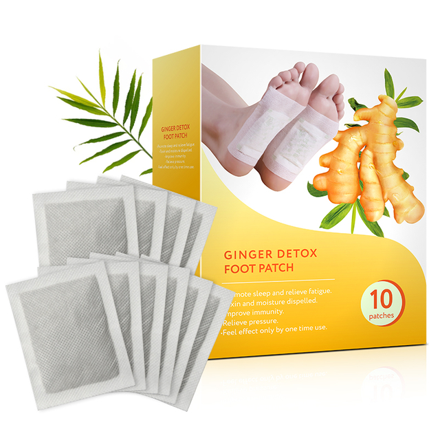 LIRAINHAN Ginger Detox Foot Thermal Patch