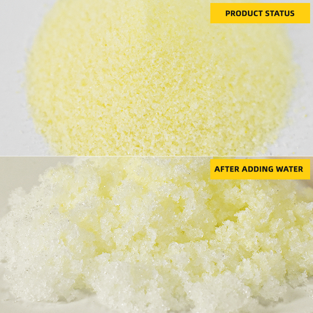 Custom Spa Exfoliating Detoxifying Foot Soak Relaxing Pedicure Foot Care Lemon Foot Crystal Jelly+Salt 2 in 1 Set