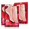 Factory Custom Soft Smooth Touch Natural Exfoliator Rose Foot Masks for Dry Dead Skin, Callus, Repair Rough Heels
