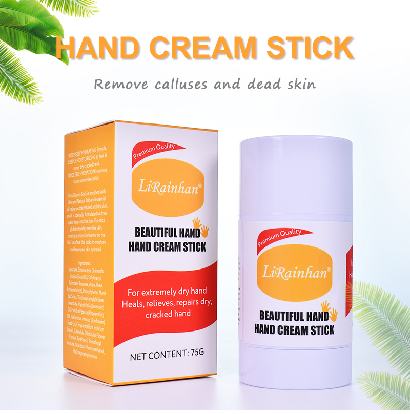 Custom Natural Hydrating Hand Moisturizer Hand Cream Stick with Shea Butter, Cocoa Butter, and Avocado Oil