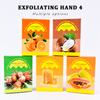Private Label Hand Bubble Salt+Peeling Serum+Exfoiating Gel+Moisturizing Cream 4Steps Coconut Hand Set
