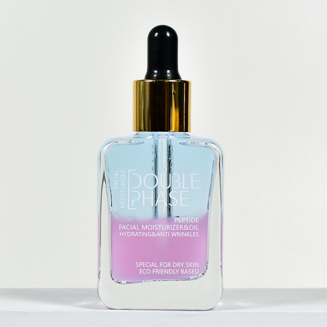 Anti-aging and Wrinkle Removal Peptide Dual Phase Facial Moisturizer Lotion+oil By LIRAINHAN