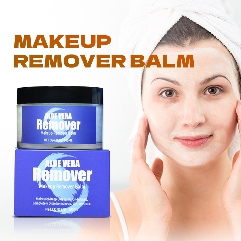 Private Label Organic Vegan Face lip eye Makeup Deep Cleansing cream Makeup Remover Balm