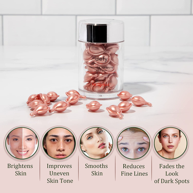 Factory Custom Retinol Serum Capsules - Smoothing Formula For Promote Healthy, Radiant Skin | Reduce Fine Lines and Wrinkles