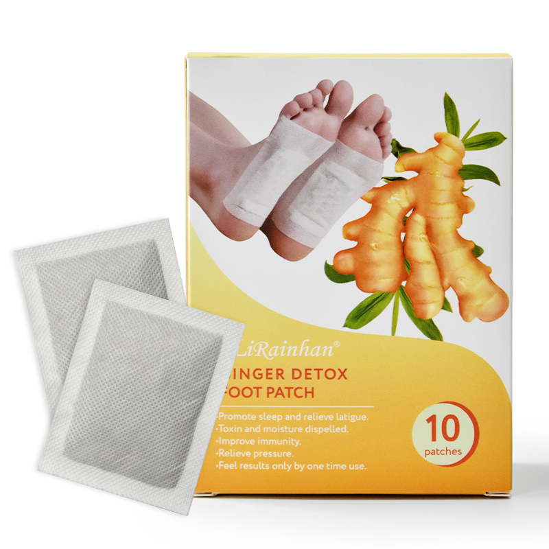 Factory Wholesale Ginger Detox Foot Thermal Patch