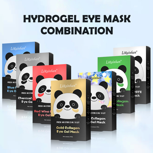 Red Wine Collagen Under Gel Patches Crystal for Puffy Eye, Dark Circle, Eye Bag By Factory Pice 