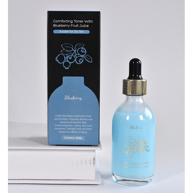 OEM ODM Blueberry Hydrating Moisturizer Anti Aging Toner for Face for Sensitive Skin 