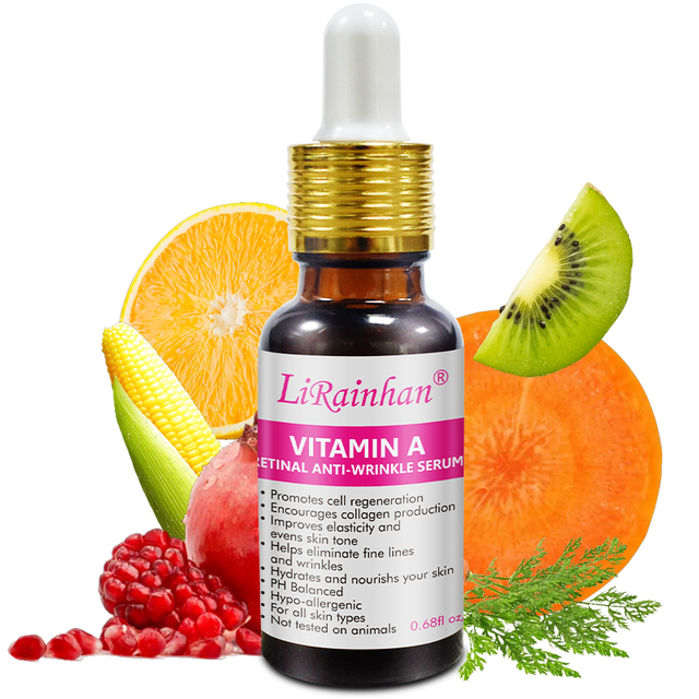 Retinol Anti-Wrinkle Vitamin A Facial Serum For Improves Skin’s Elasticity & Tone By LIRAINHAN