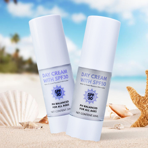 Custom logo Sheer Dry-Touch Water Resistant and Non-Greasy Sunscreen Lotion with Broad Spectrum SPF 30 50