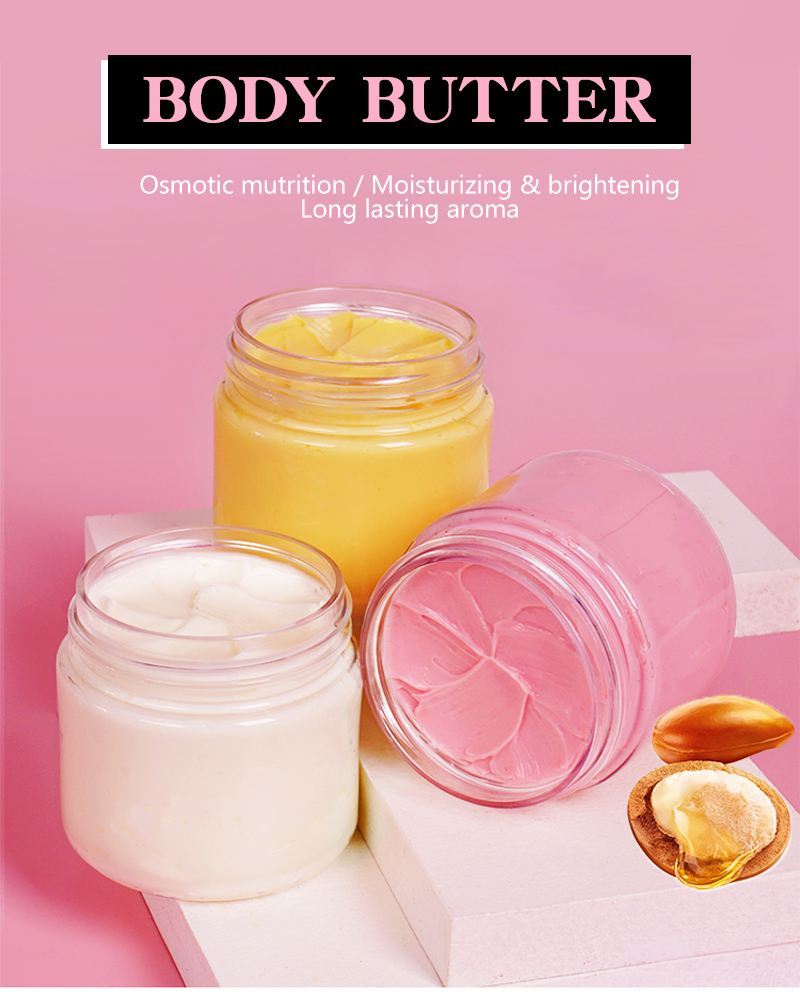 Factory Custom Moisturizing Nourishing Lotion Rose Coconut Bee Honey Body Butter