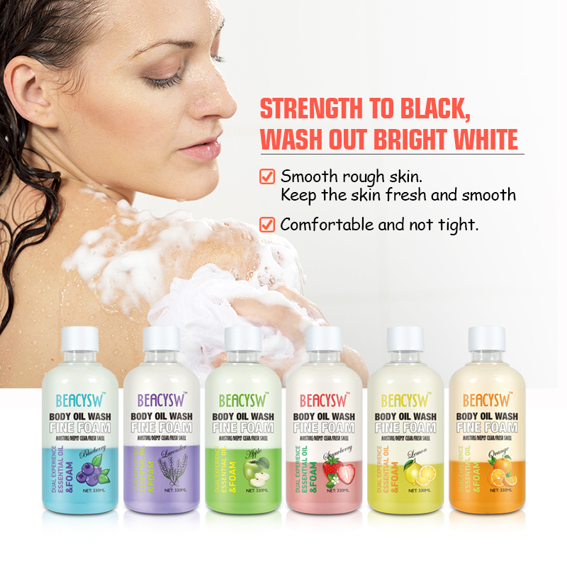 Nourishing Fruity Scent Organic Body Wash Private Label Gentle Bath Wholesale Shower Gel