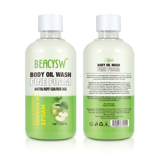 Nourishing Fruity Scent Organic Body Wash Private Label Gentle Bath Wholesale Shower Gel