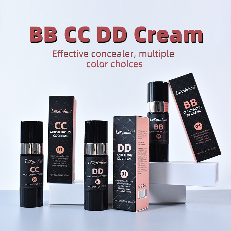 Custom BB Cream Tinted Moisturizer, Skin Enhancer, Illuminator, Beauty Balm With sponge brush head