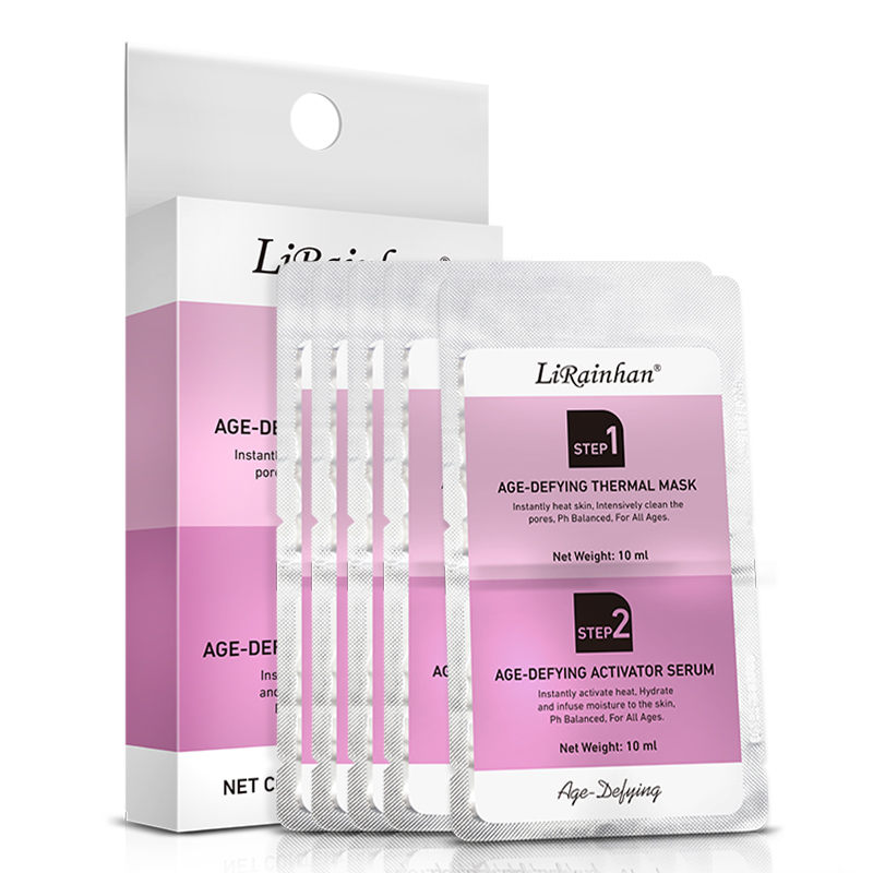 Anti-Aging Deep Cleansing Heating Mask + Serum 2-in-1 Skin Care Set
