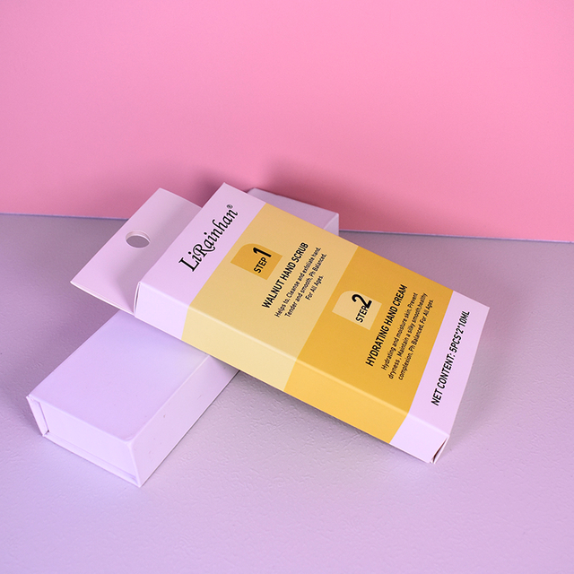 Walnut Hand Scrub + Moisturizing Hand Cream 2-part Hand SPA Whitening Exfoliating Moisturizing Care