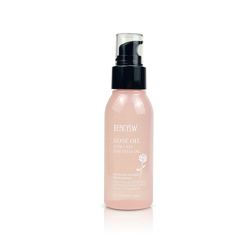 Improving dryness Rose Oil & Shea Butter With Multiple Nourishing Effects Hair Serum Oil